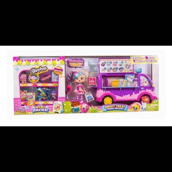 shopkins sweet treat deluxe truck